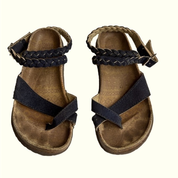 Muk Luks Women's Zara Footbed Sandals Size 8‎ SEE DESCRIPTION! - Picture 2 of 4